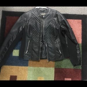 Maurice’s large leather jacket